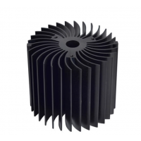 Black  industrial Aluminum Profile, Heat Sink  for Led street light in Fujian china