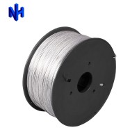 1.8mm 500m each spool multi stranded No rust high strength electric fencing wire aluminum price with high safety protection